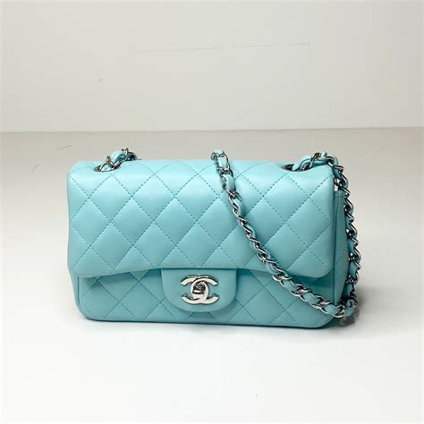 chanel bleu bag|tiffany blue chanel bag.